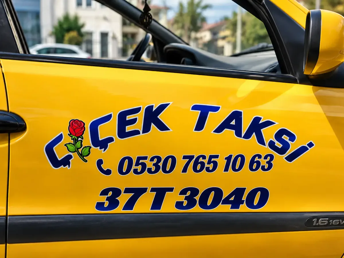 Çiçek Taksi aracı Tosya